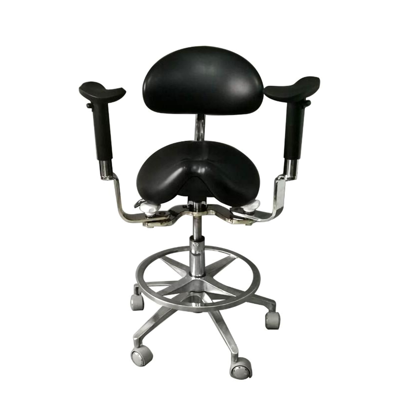 SV045 Sillón de dentista Taburete de silla dental con ruedas
   