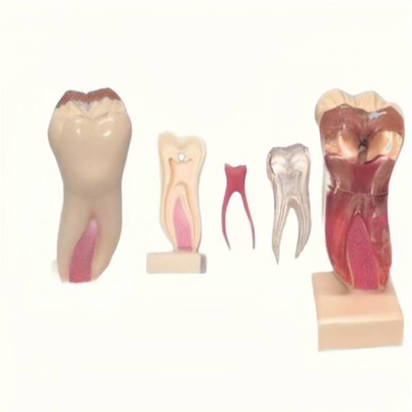 UM-AA1 modelo de perfil anatómico del molde mandibular (6 veces el tamaño natural)