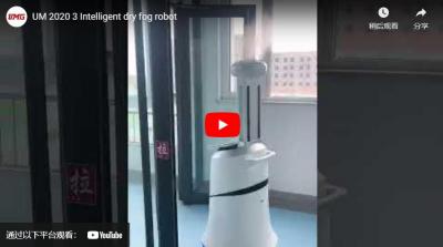 UM-2020-3 robot inteligente de niebla seca