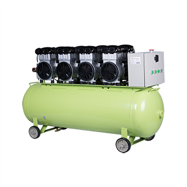 Compresor de aire dental portátil sin aceite de UM-164 200L 6400W para 16 simuladores que trabajan al mismo tiempo
